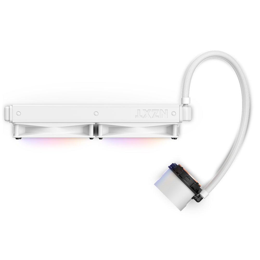 NZXT  Kraken 280 RGB Processore Raffreddatore di liquidi tutto in uno 14 cm Bianco 1 pz 