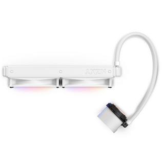 NZXT  Kraken 280 RGB Processore Raffreddatore di liquidi tutto in uno 14 cm Bianco 1 pz 