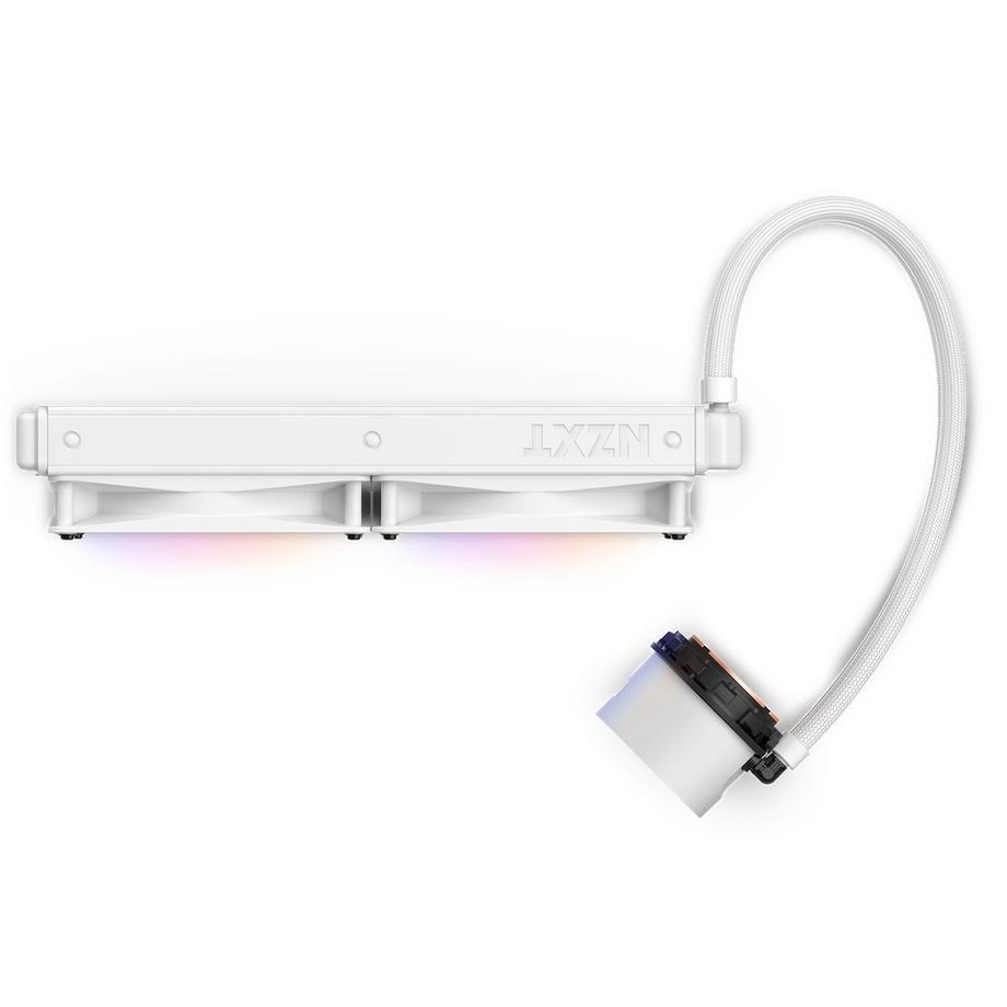 NZXT  Kraken 280 RGB Processeur Refroidisseur de liquide tout-en-un 14 cm Blanc 1 pièce(s) 