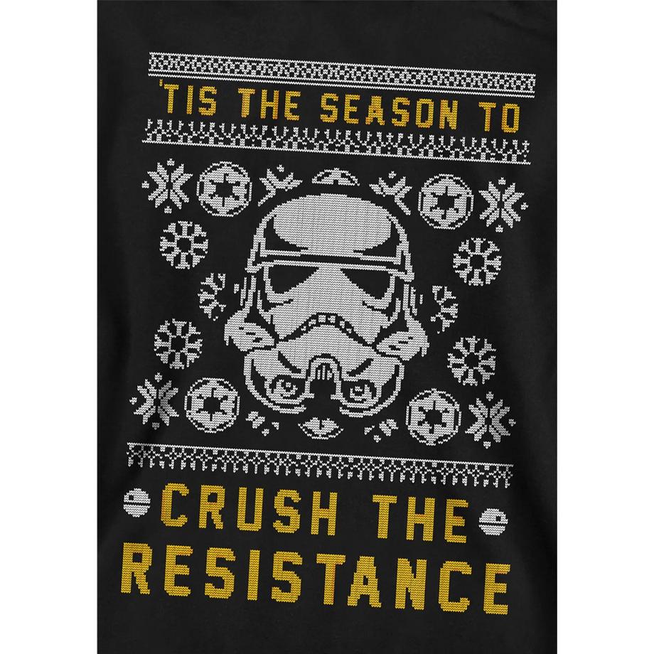 Disney Star Wars  Crush The Resistance This Christmas Felpa Con Cappuccio 