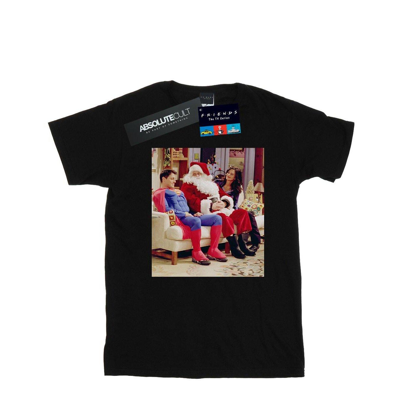 Image of Couch Santa Tshirt Jungen Schwarz 152-158
