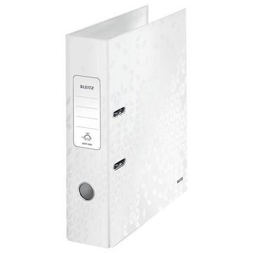 LEITZ Ordner WOW 8cm 10050001 perl weiss A4