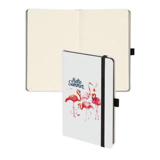 Biella Carnet de notes Kompagnon White Trend 2022, 12,5 x 19,5 cm, pointé - Multicolores  