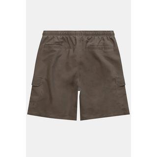 JP1880  Shorts da mare con cintura elastica e tasche cargo, fino alla tg. 8XL 