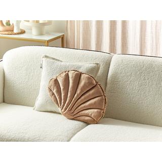 Beliani Coussin en Velours Moderne CONSOLIDA  