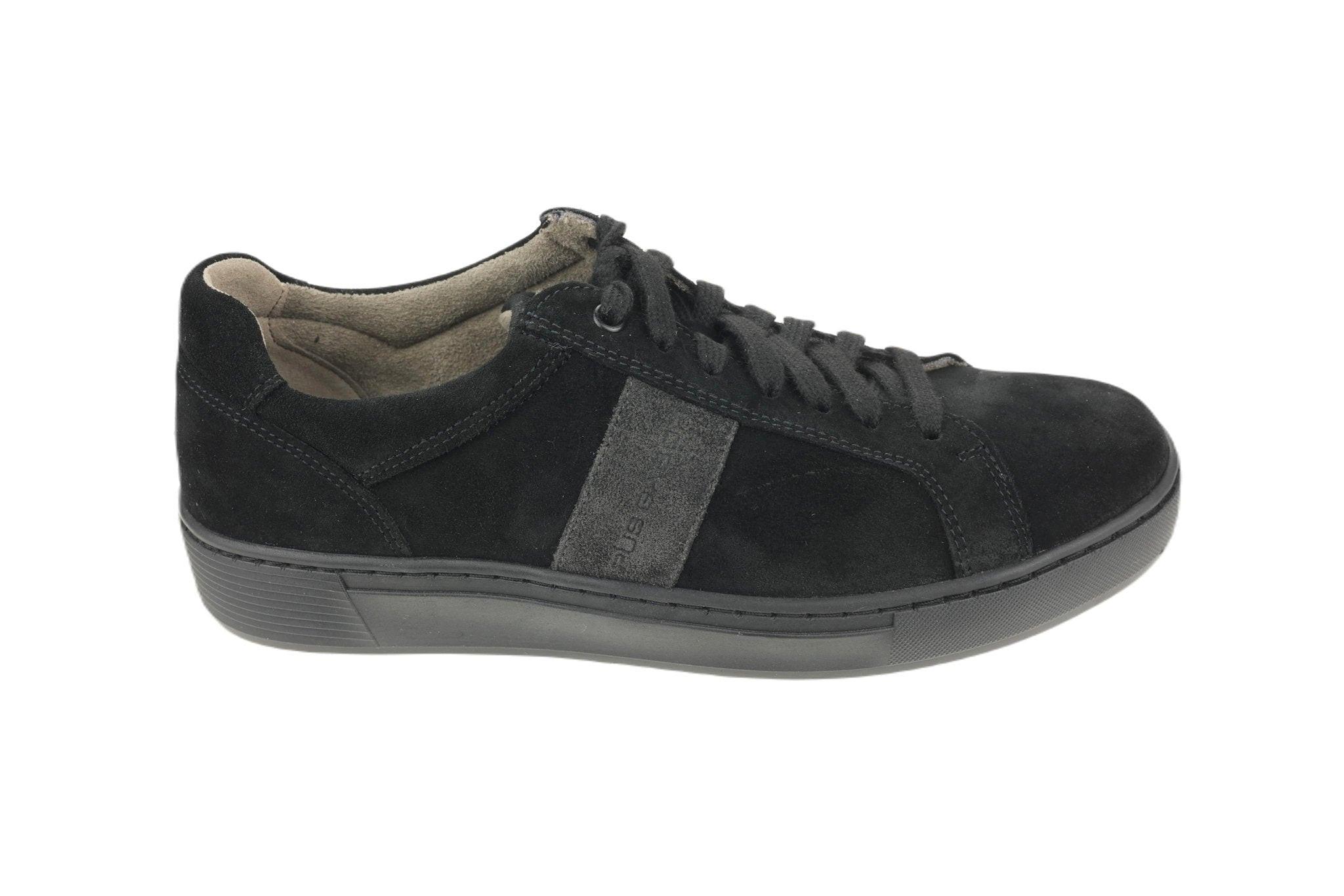 Image of Wildleder Sneaker Herren Schwarz 39