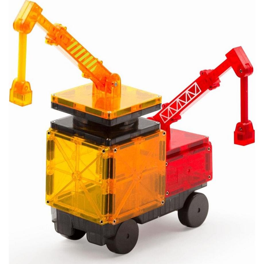 Magna-Tiles  Magna-Tiles bouwset Bouwplaats  - 32-delig 