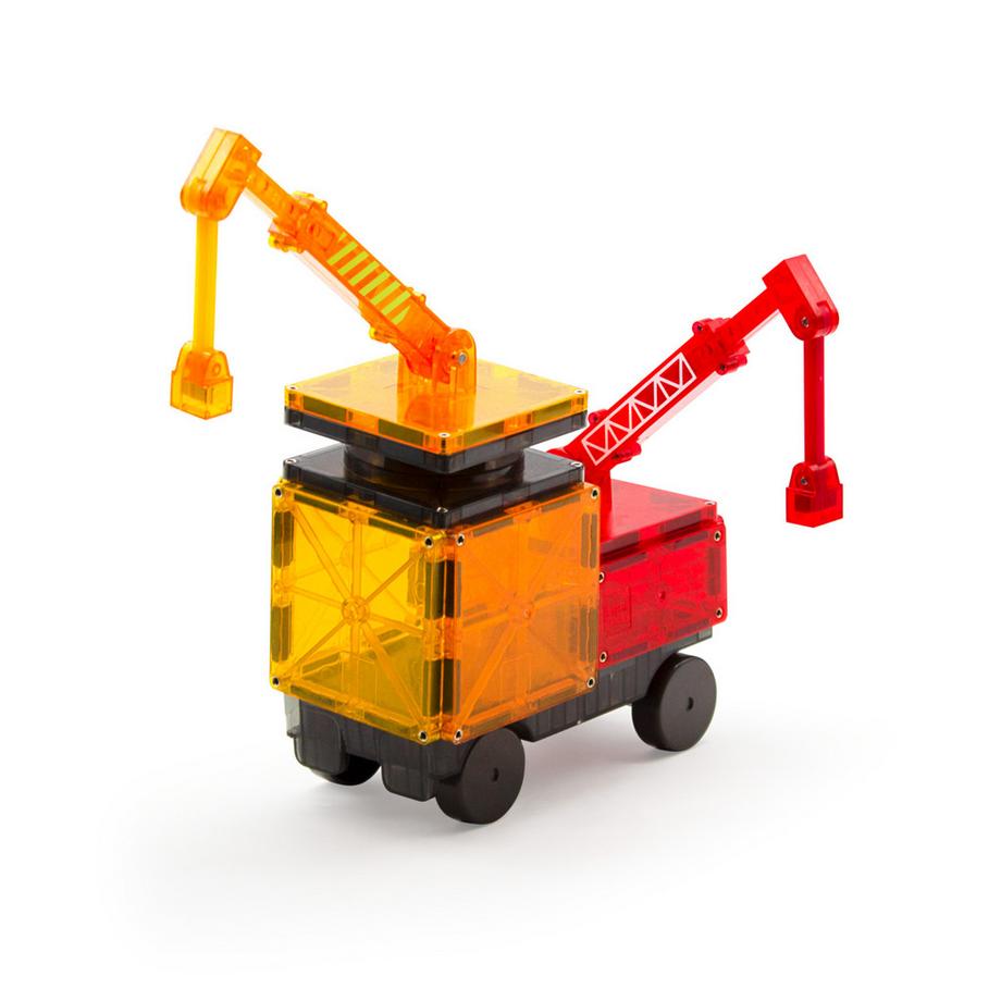 Magna-Tiles  Magna-Tiles bouwset Bouwplaats  - 32-delig 