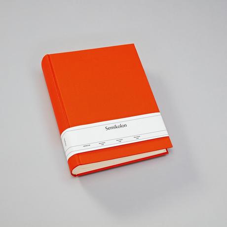 Semikolon Semikolon Classic Large Fotoalbum Orange 40 Blätter Hardcover-Bindung  