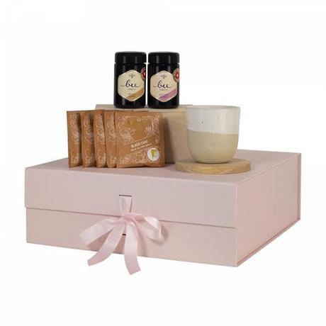 Geschenkidee Premium Geschenkset Teegenuss & Honig "Zeit für dich"  