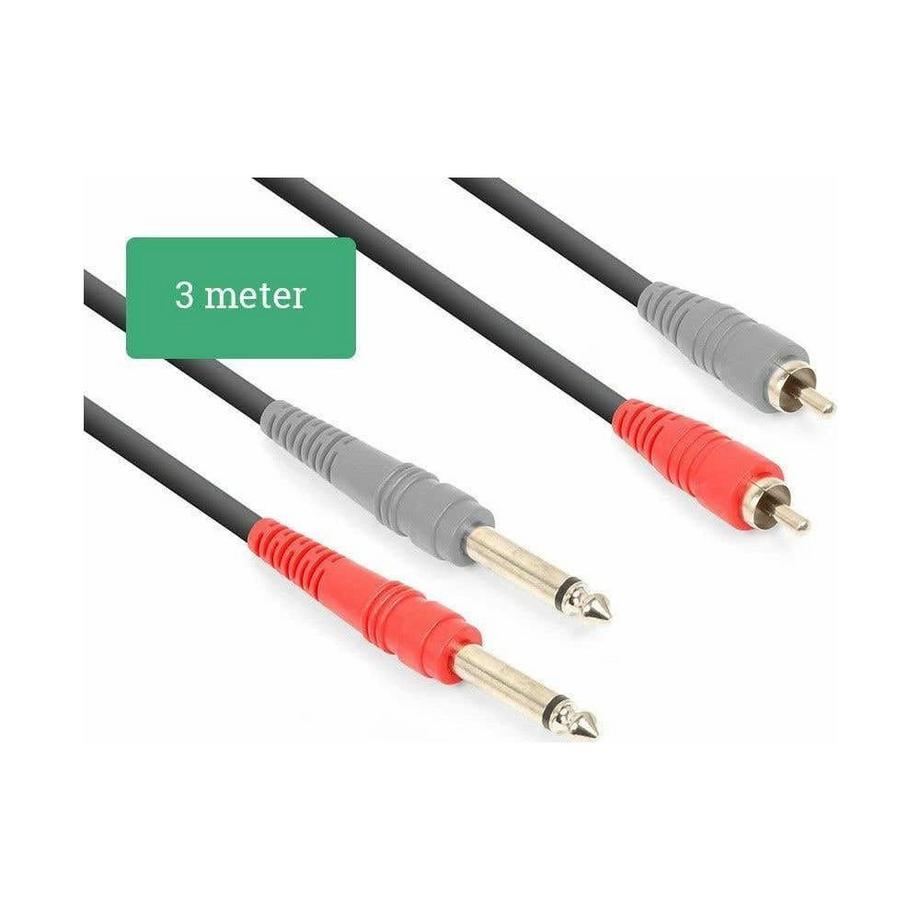 Vonyx  2x Cinch — 2x 6.3mm 