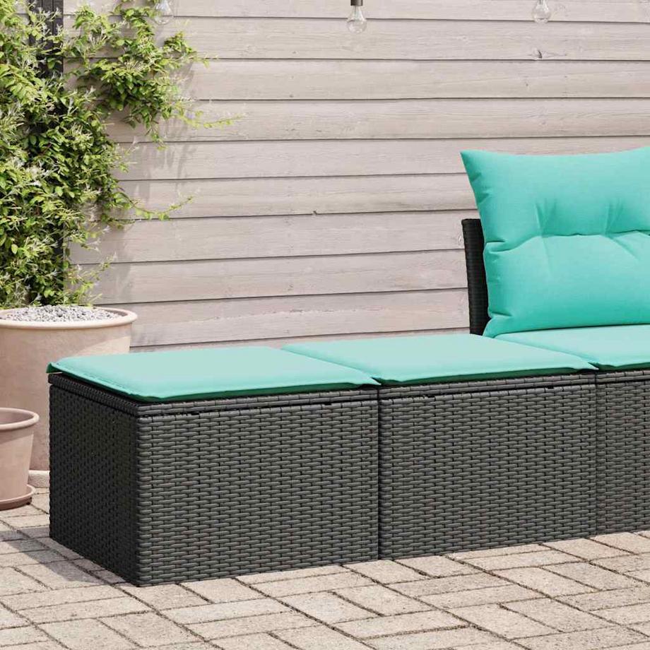 VidaXL set divano da giardino Polirattan  