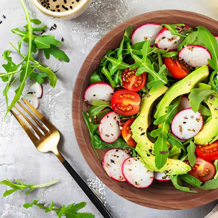 B2X  Salatschüssel 2er Set Akazienholz 