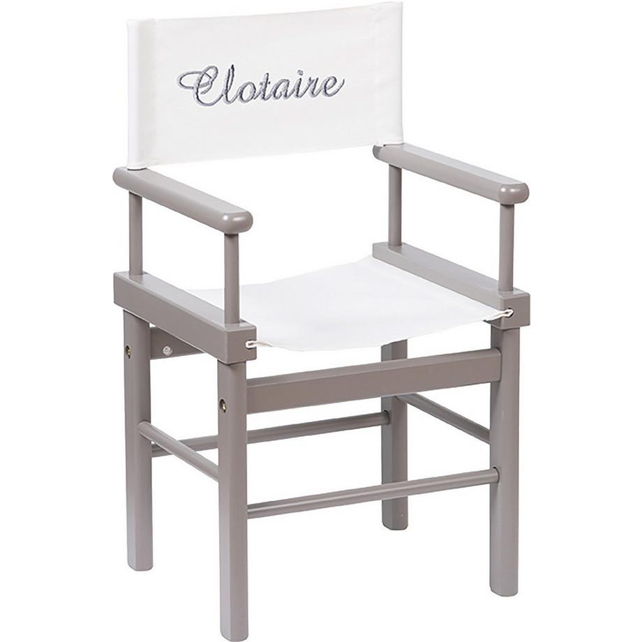 Moulin Roty  Regisseur Stuhl für Kinder taube 