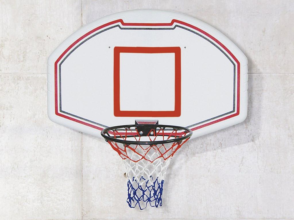 Vente-unique  Basketballkorb - 111 x 77 cm - Weiß - BEMIDJI 