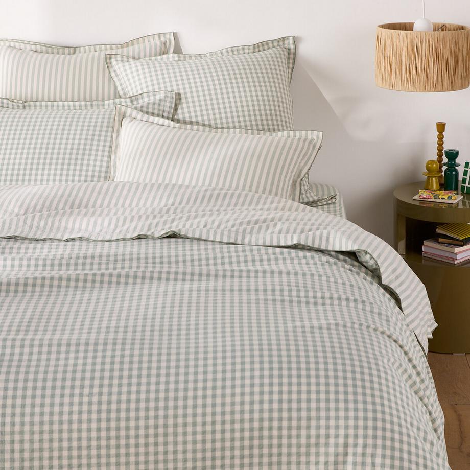 La Redoute Intérieurs Cottage Housse de Couette Coton Seersucker  