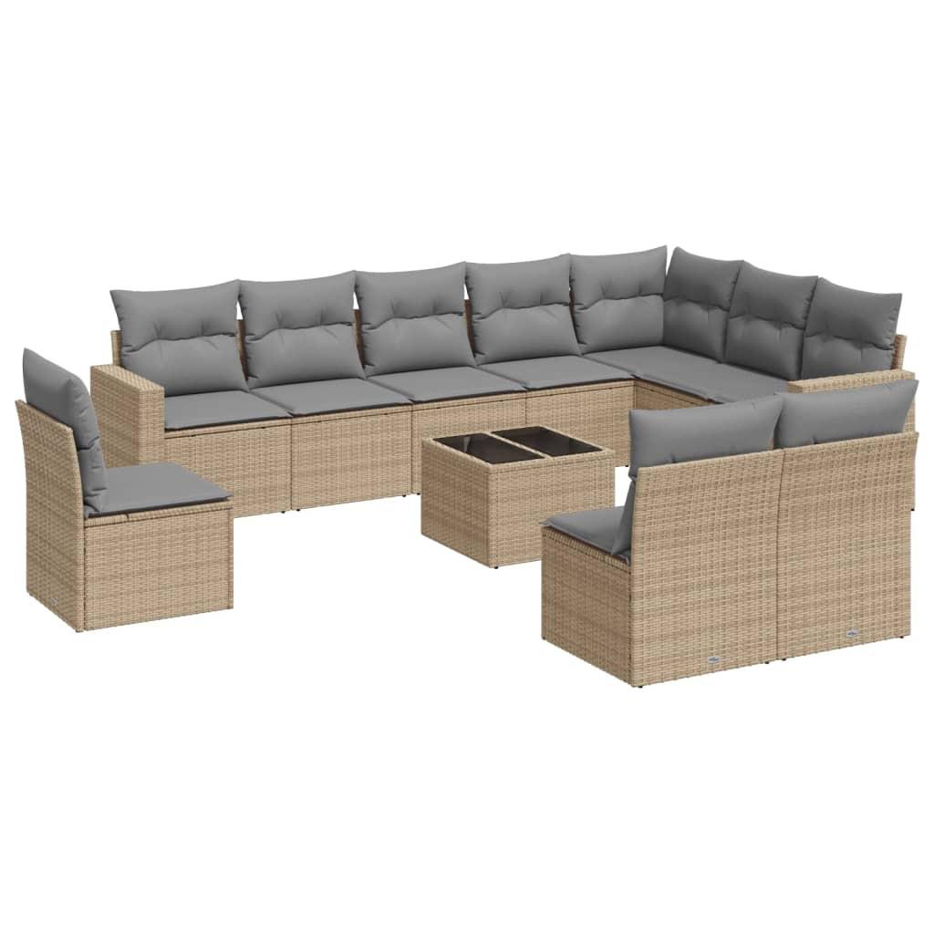 VidaXL Garten sofagarnitur poly-rattan  