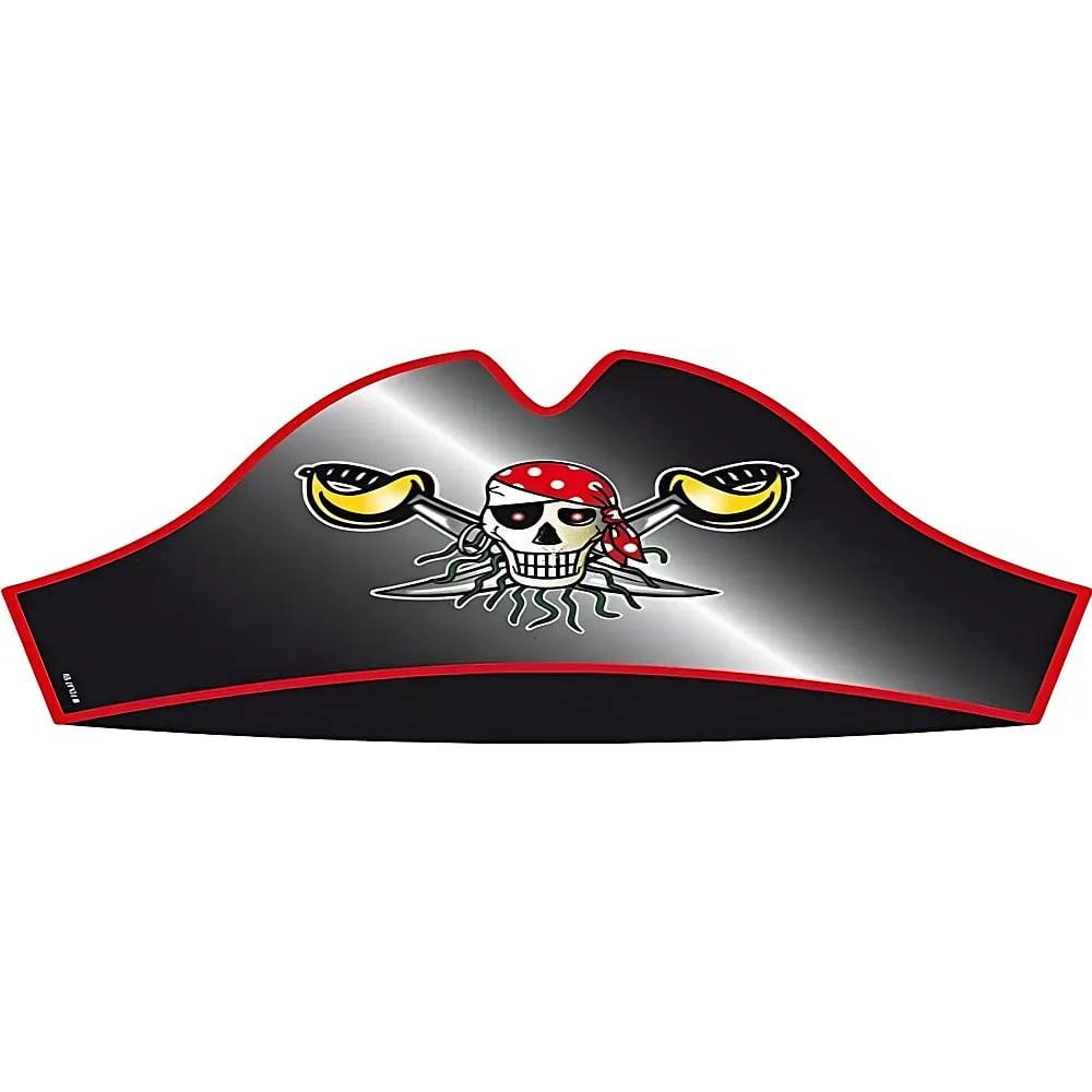 Image of Piratenhut aus Karton (8Teile) Multicolor