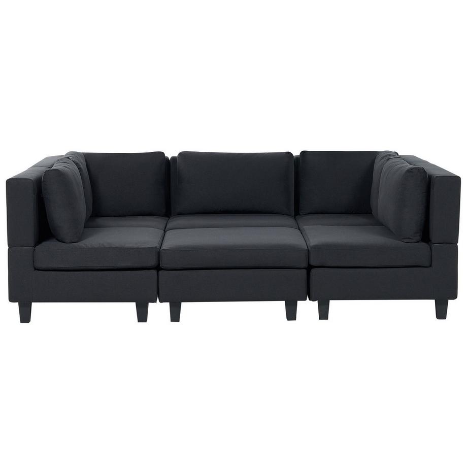 U-förmiges Sofa mit Ottomane aus Stoff  UNSTAD