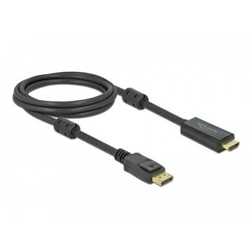 DeLOCK Câble actif DisplayPort 1.2 à HDMI 4K 60 Hz 2 m