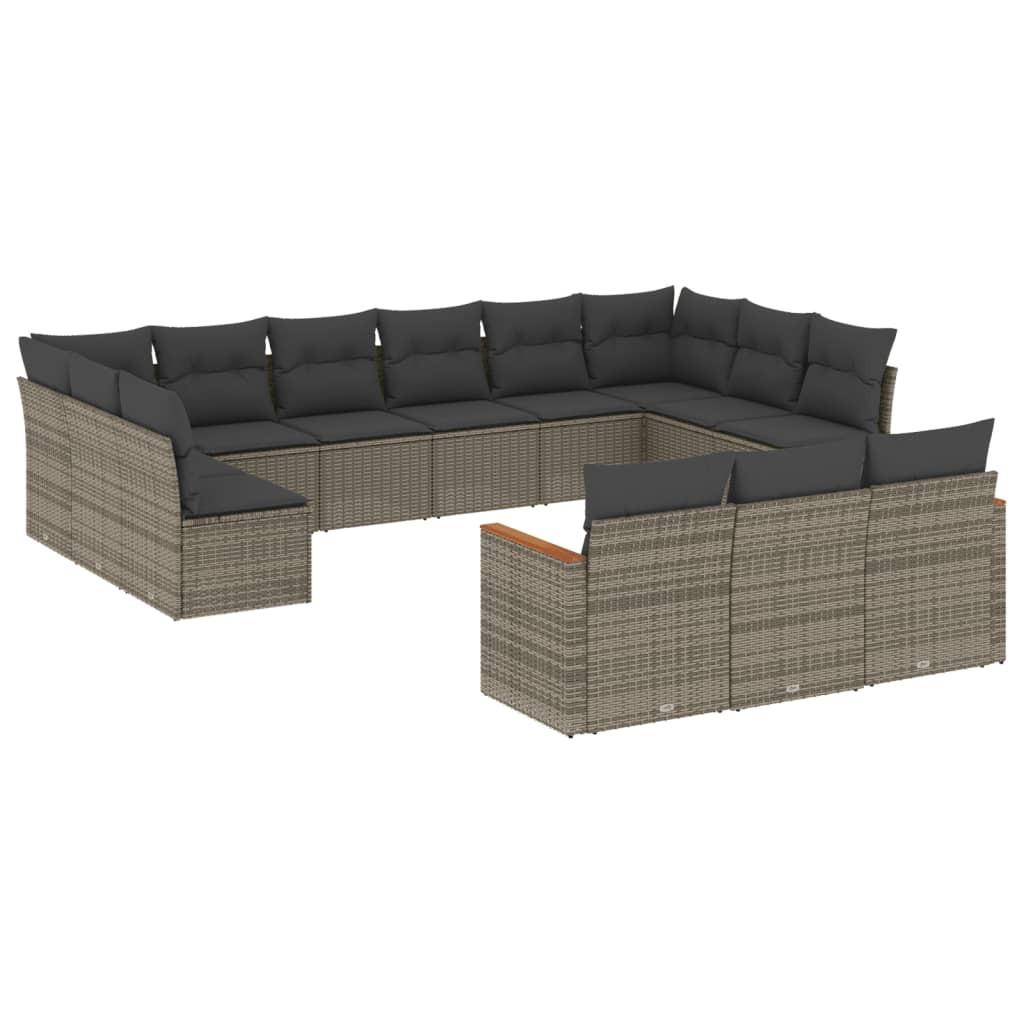 VidaXL Garten sofagarnitur poly-rattan  