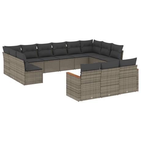 VidaXL Garten sofagarnitur poly-rattan  