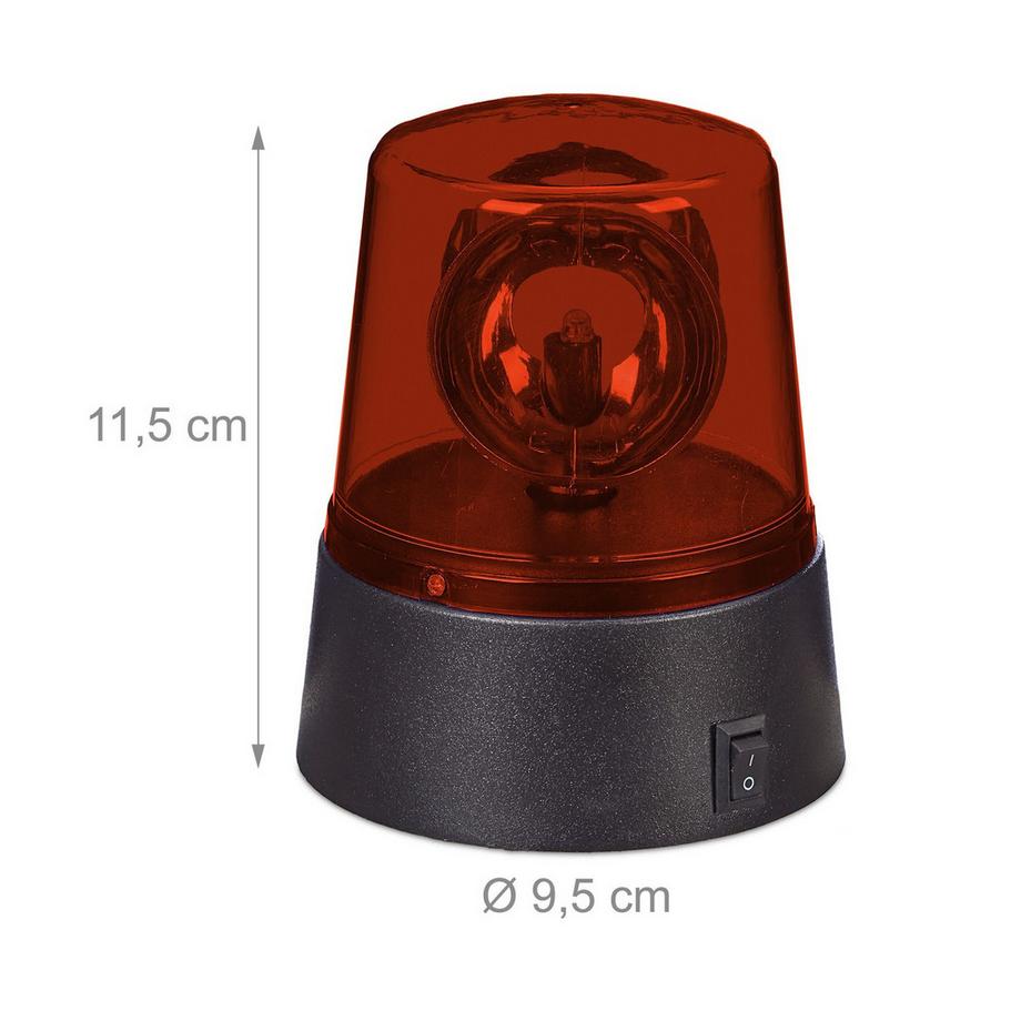 Northix Luci LED per feste rotanti a 360°  