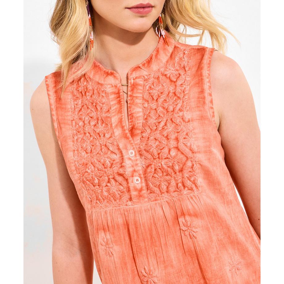 Joe Browns Ärmellose Tunika mit Blumenstickerei  