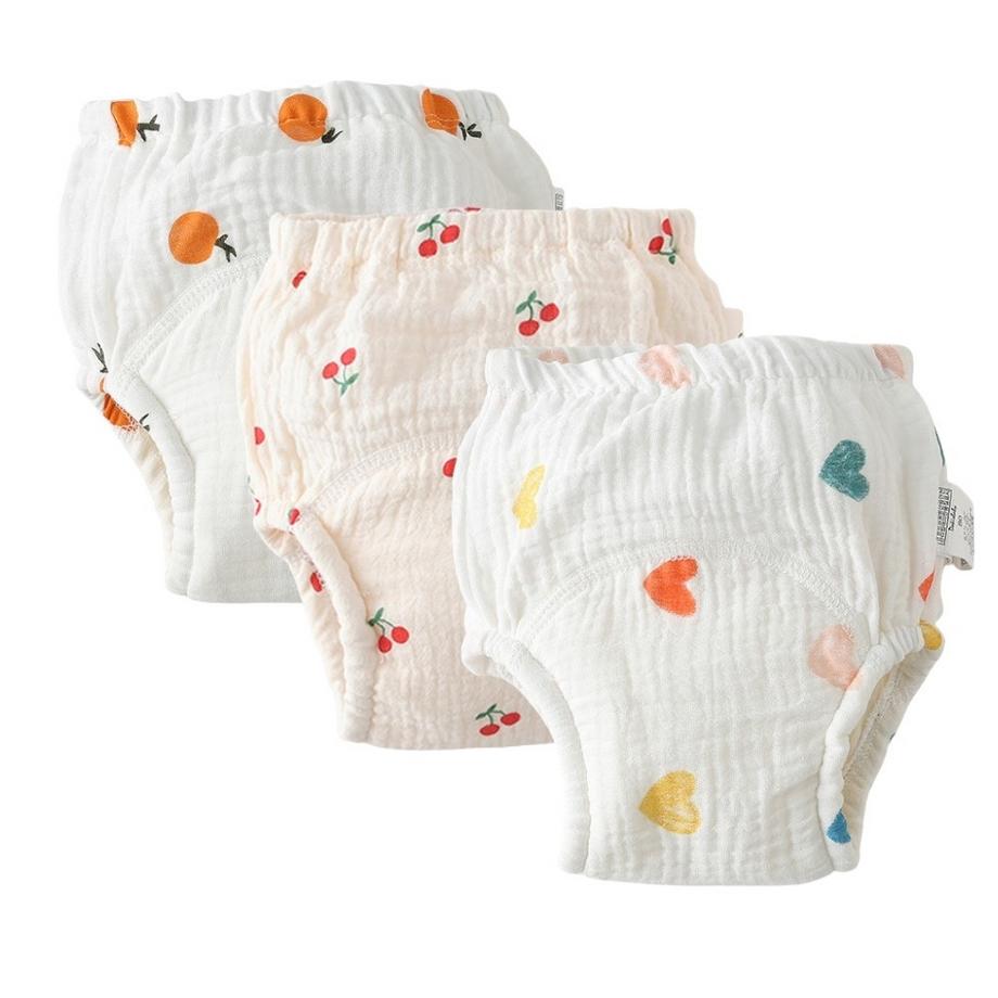 Musselin Töpfchen Lernhöschen, Girls 2 (3er Pack)