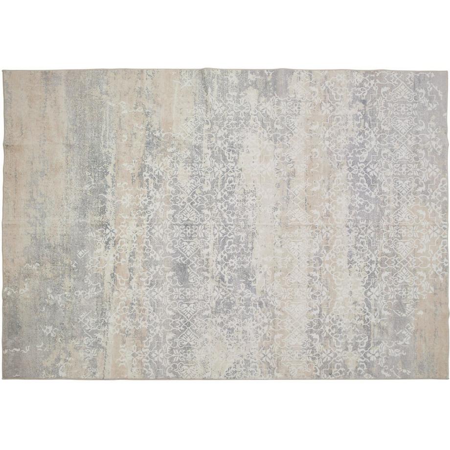 Tectake Vintage Designer Teppich Dalia verschiedene Größen Used-Look, verwaschenes Muster  