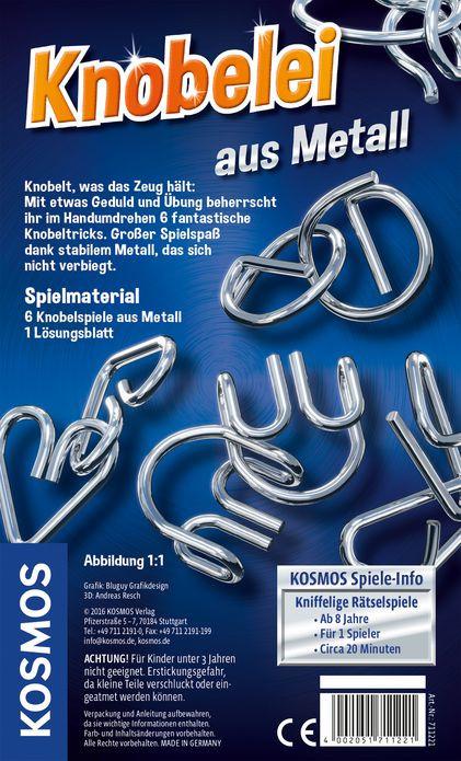 Kosmos  Spiele Knobelei aus Metall 