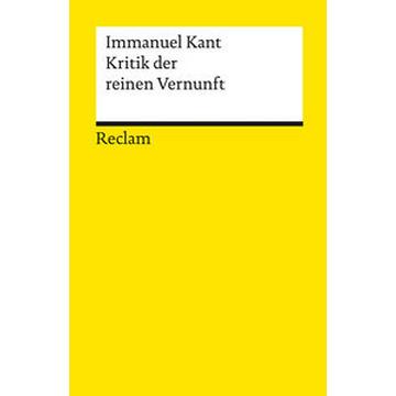 Kritik der reinen Vernunft