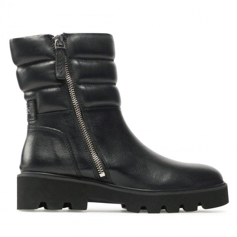 Image of Salamanca - Leder Stiefelette Unisex Schwarz 41