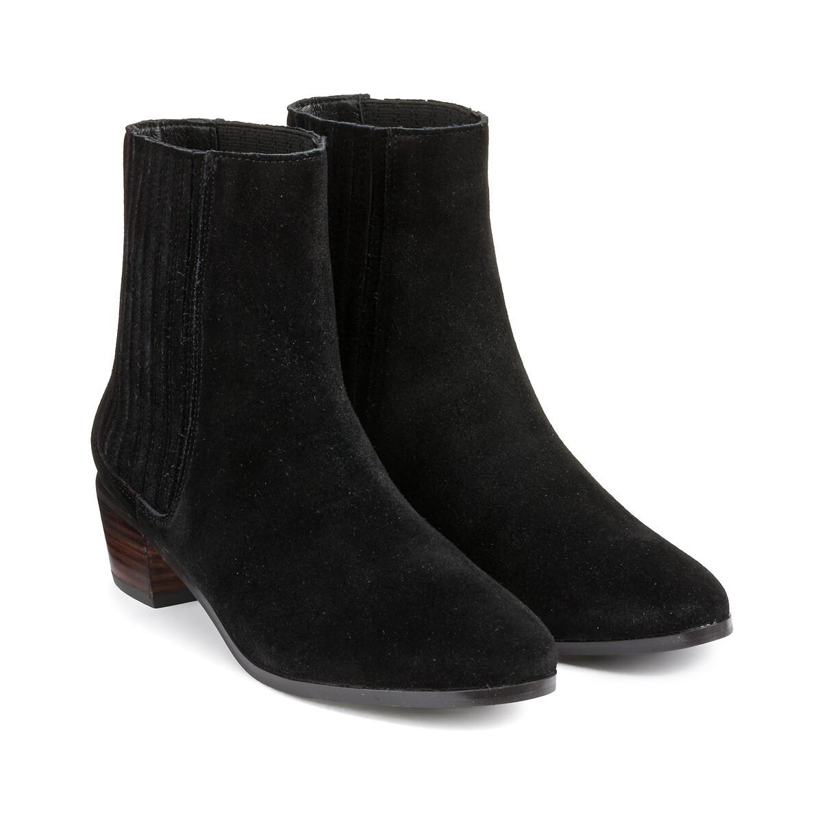 La Redoute Collections  Western-Boots aus Veloursleder 