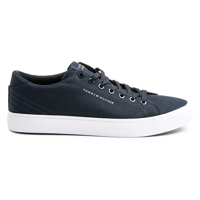 TOMMY HILFIGER  TH HI VULC LOW CANVAS-44 