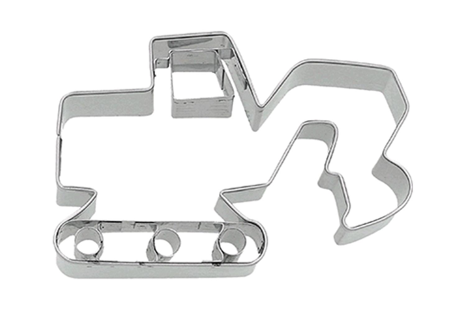 Image of B199156 - Ausstechform “bagger” Edelstahl 8,5 Cm Unisex ONE SIZE