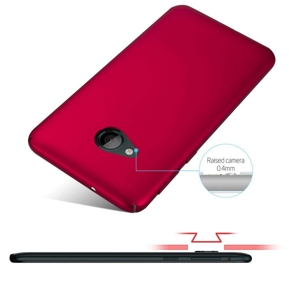 Cadorabo  Hülle für HTC U PLAY Hard Case in Metall Optik 