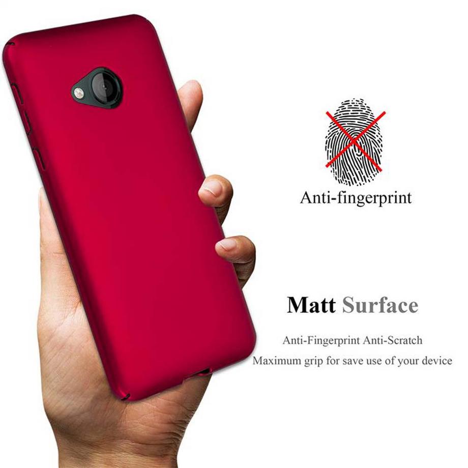 Cadorabo  Hülle für HTC U PLAY Hard Case in Metall Optik 