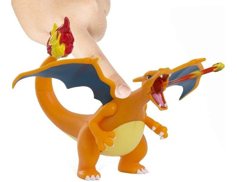 jazwares  Pokémon Glurak Battle Feature Figur (12cm) 