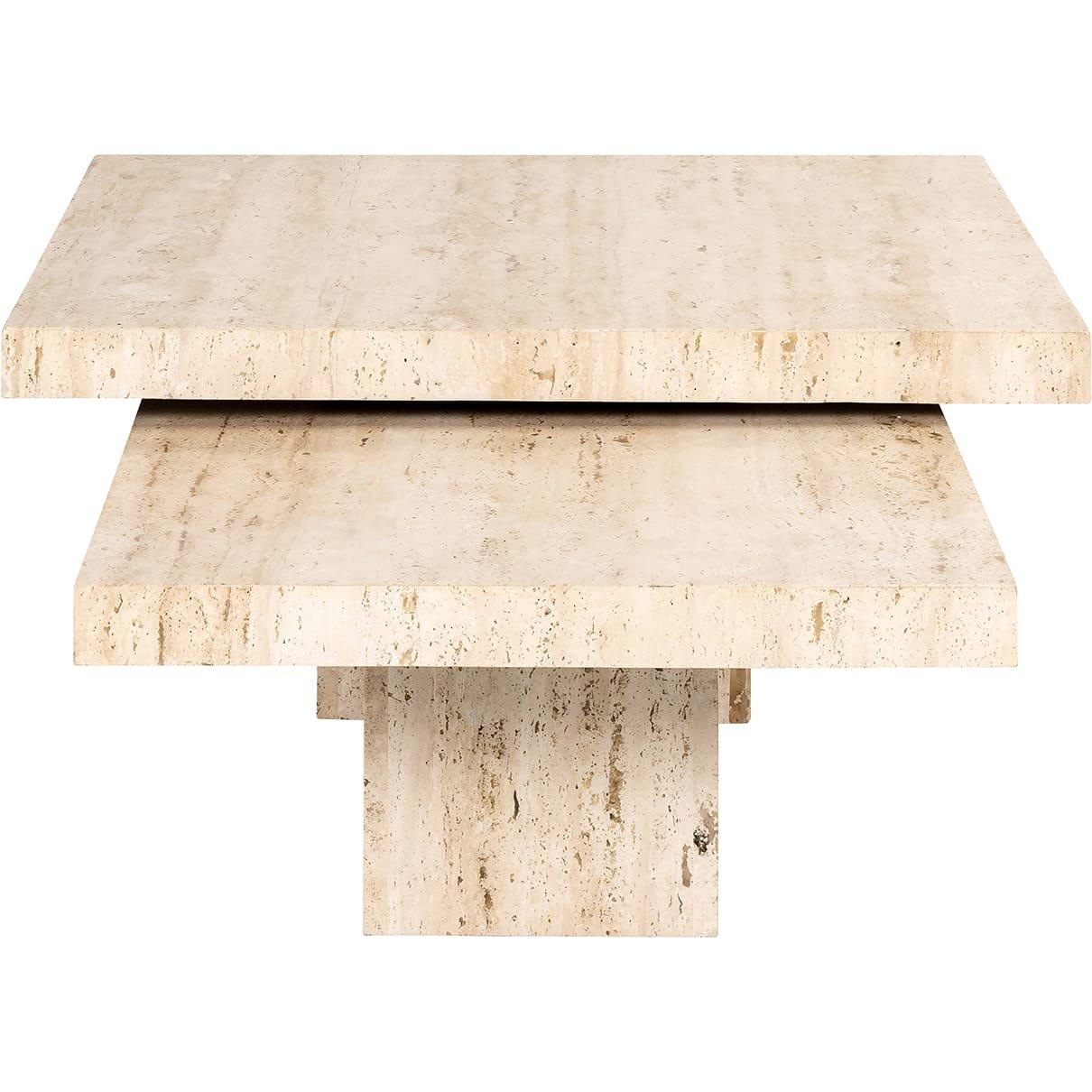 mutoni Table basse Cantera (lot de 2)  