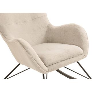 mutoni Chaise à bascule Zebstix beige  