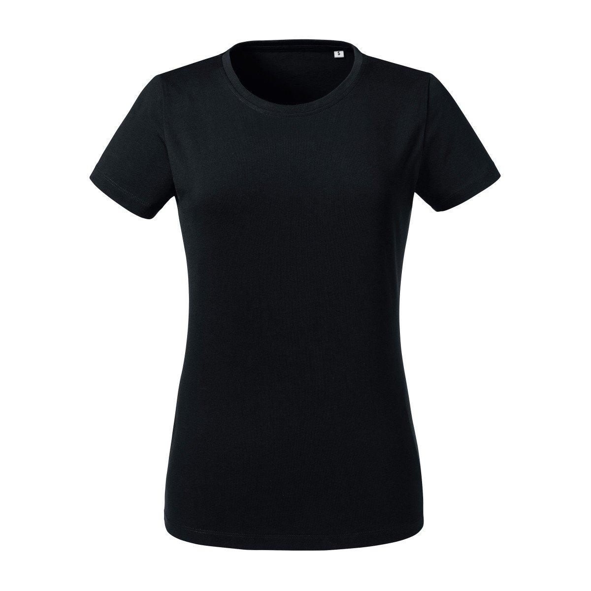 Image of Tshirt Mit Kurzen Ärmeln Damen Schwarz M