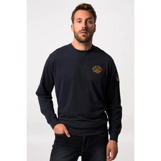 JP1880  Maglia con taglio speciale per l'addome, scollo a girocollo e maniche lunghe, fino alla tg. 8XL 