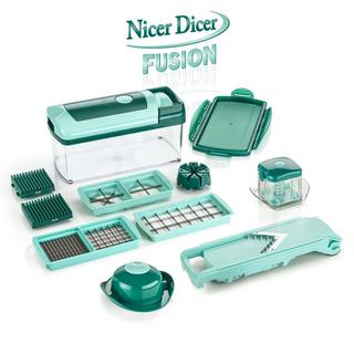 Genius Nicer Dicer Fusion + Affettatrice 13 pz.  