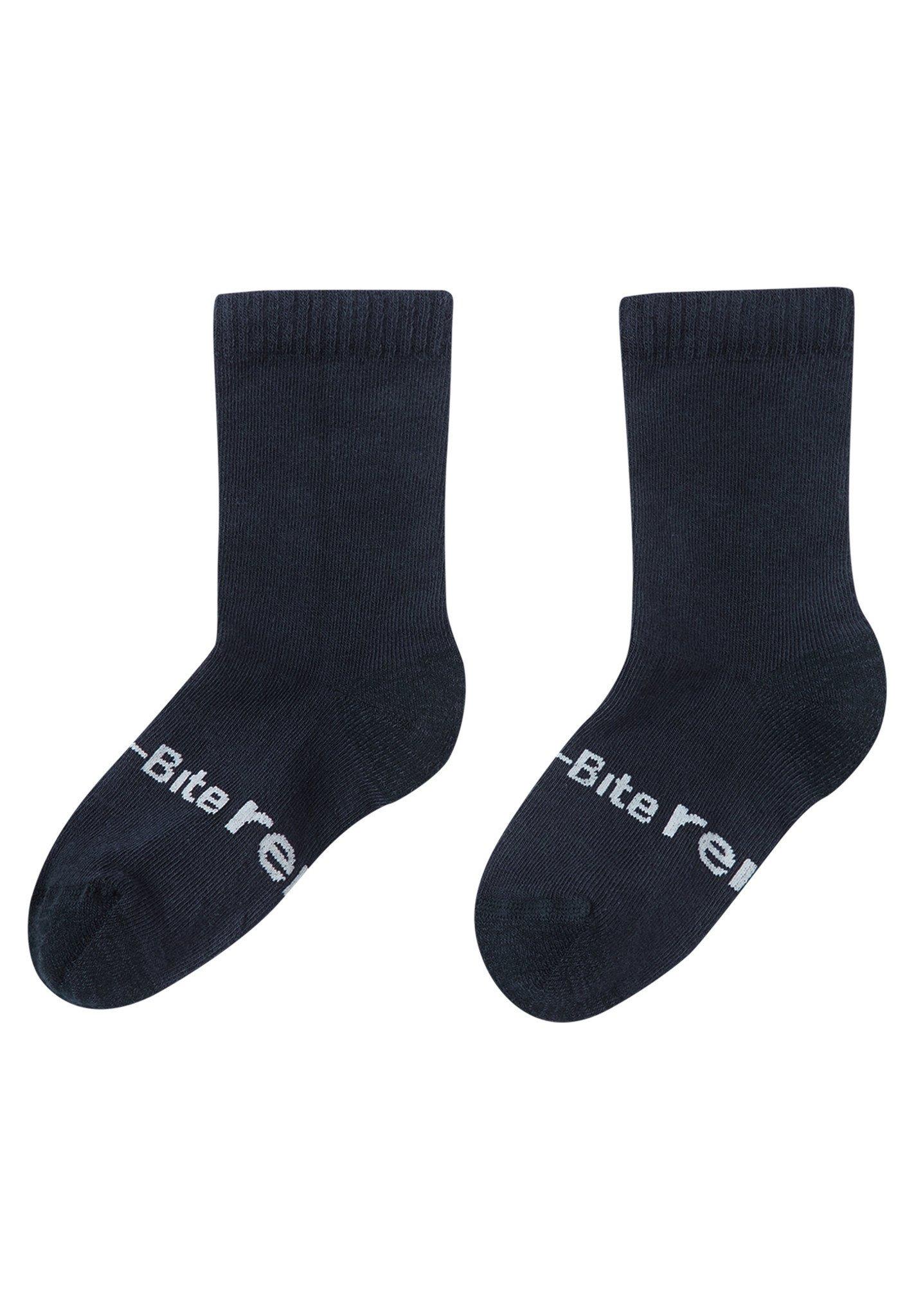 Image of Kinder Anti-bite Socken Insect Navy Unisex Blau 26/29