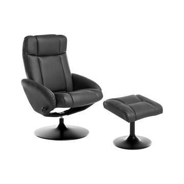 Fauteuil inclinable en Cuir écologique vegan Traditionnel APATE