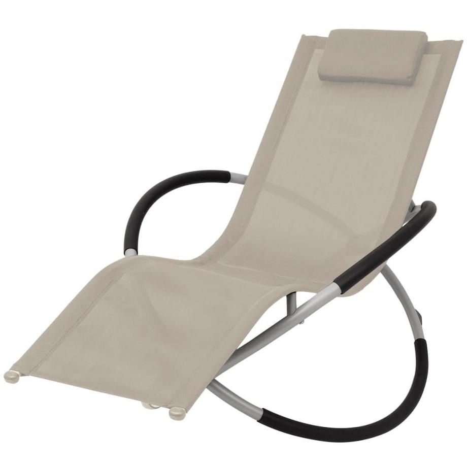 Chaise longue métal