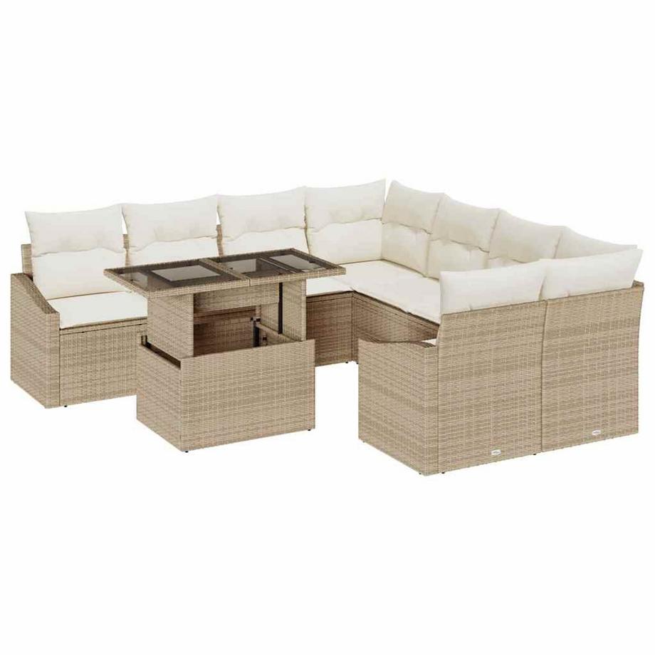 Divano da giardino Polyrattan