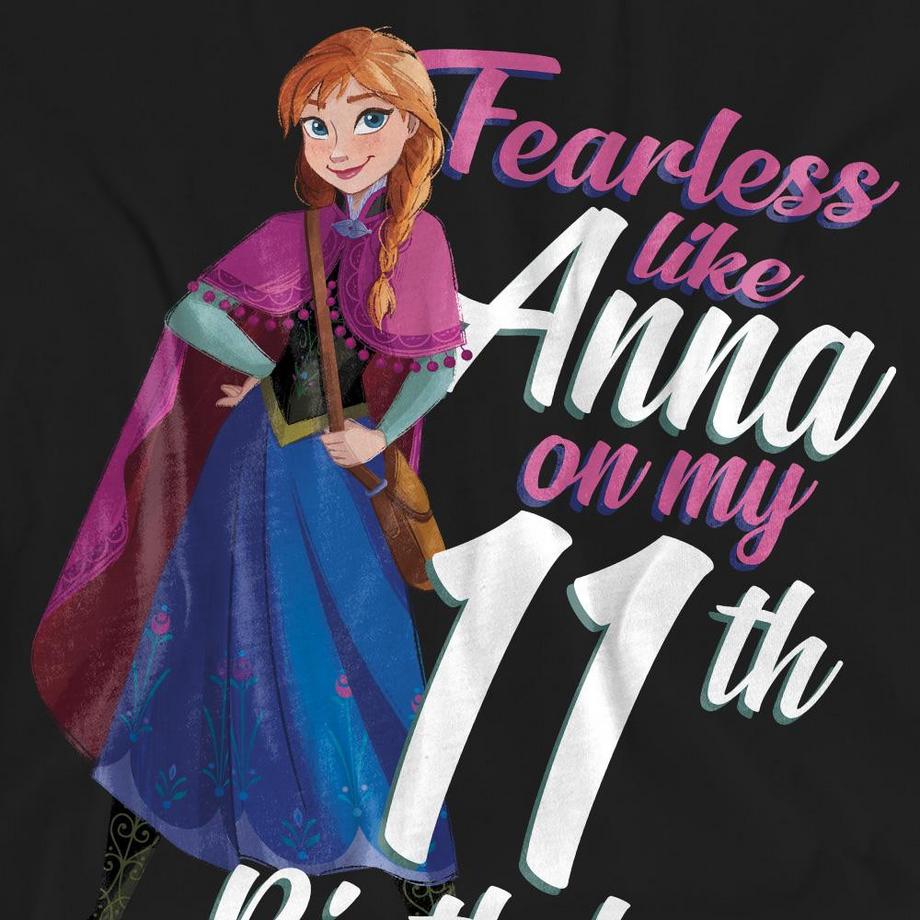 FROZEN Fearless Like Anna T-Shirt 11e Anniversaire  