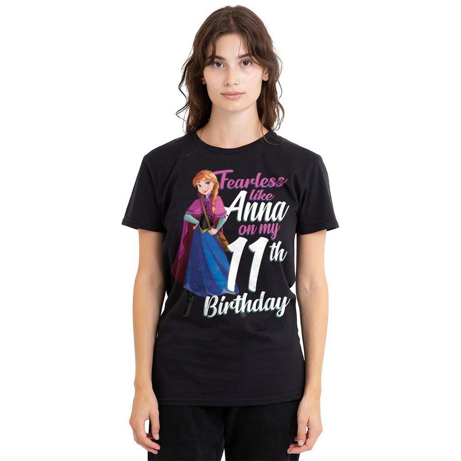 FROZEN Fearless Like Anna T-Shirt 11e Anniversaire  
